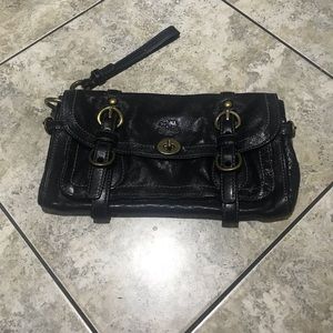 Black Coach bag great style works with everything!